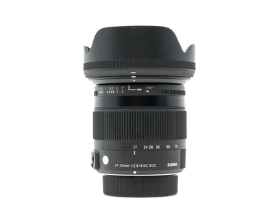 Sigma 17-70mm f/2.8-4 DC Macro OS HSM Contemporary - Montagem Nikon