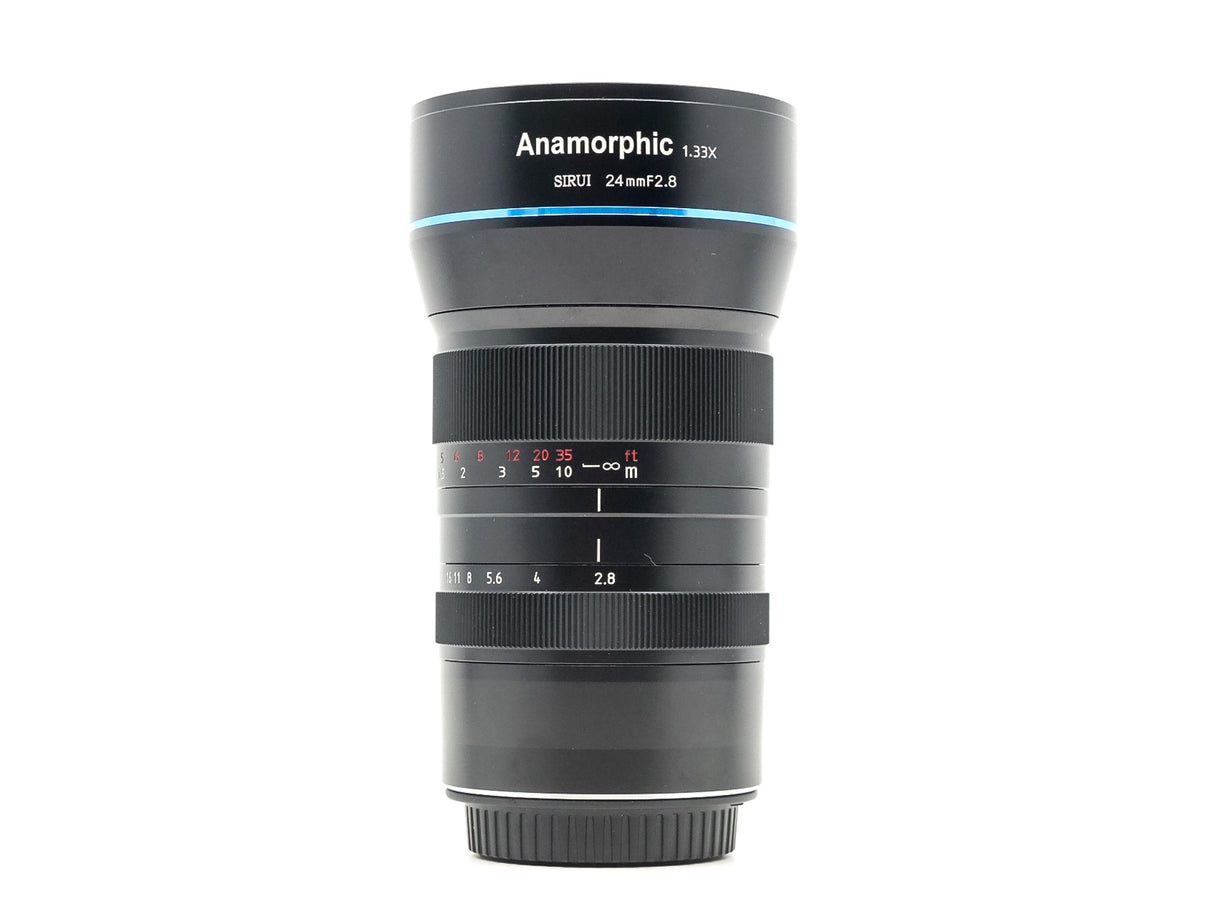 Sirui 24mm f/2.8 1.33x Anamorfico - Sony E Fit