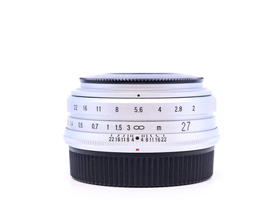 **Voigtlander Ultron 27mm f/2 - Fujifilm X Fit**