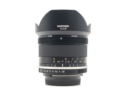 Samyang MF 14mm f/2.8 MK2 - Montagem Nikon