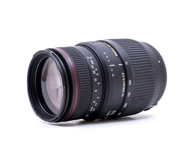 Sigma 70-300mm f/4-5.6 APO DG Macro (2005) - Montagem Nikon