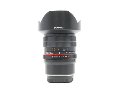 Samyang 14mm f/2.8 ED AS IF UMC - Montagem Fujifilm X