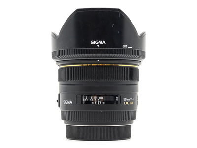 Sigma 50mm f/1.4 EX DG HSM - Montagem Canon EF