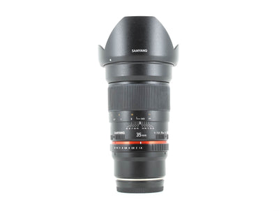 Samyang 35mm f/1.4 AS UMC - Montagem Fujifilm X