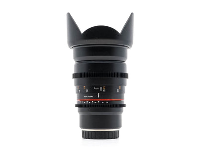Samyang 24mm T1.5 VDSLR ED AS IF UMC II - Montagem Fujifilm X