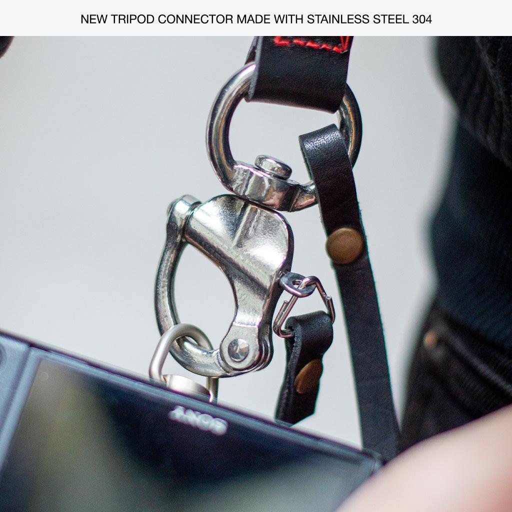 Berlin #702 - Brown dual leather camera strap