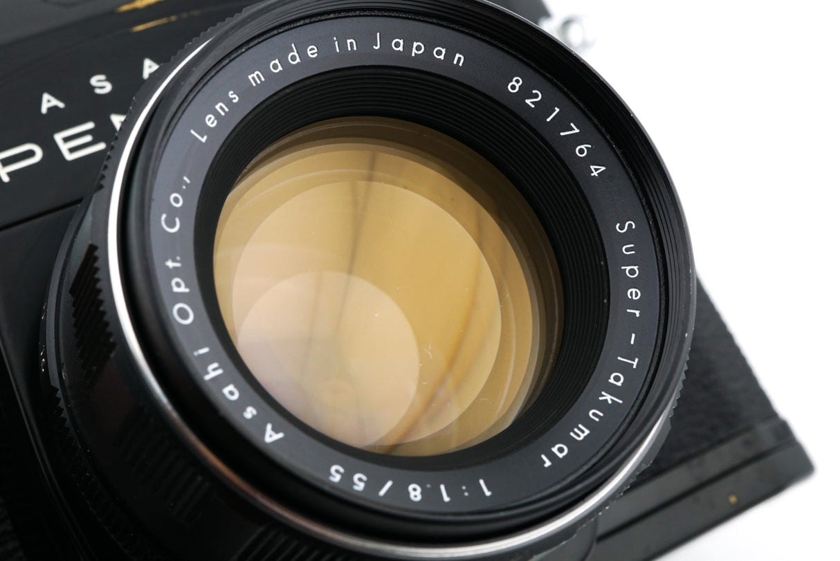 Pentax Spotmatic SP+ 55mm f1.8 Super-Takumar