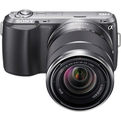 Alpha NEX-C3 - Preto/Prata + Sony E 18-55mm f/3.5-5.6 OSS f/3.5-5.6