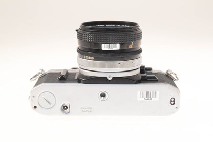 Canon AE-1 + 50mm f1.8 SC