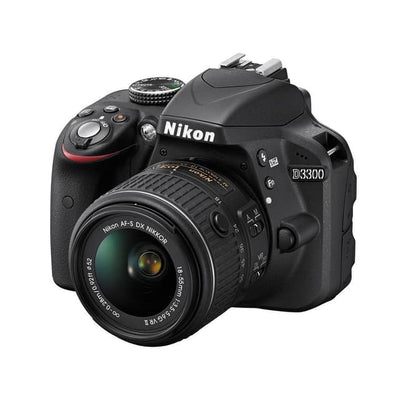 SLR D3300 - Black + Nikon AF-S DX Nikkor 55-200mm f/4-5.6G ED f/4-5.6