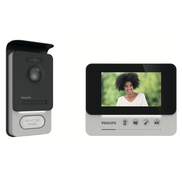 Telecamera touch Philips WelcomeEye DES 9901 VDP Grigio/Nero