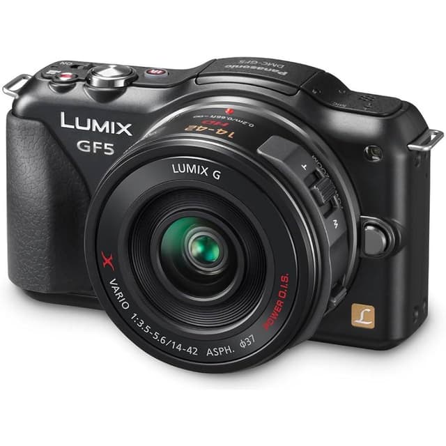 Altro Lumix DMC-GF5 - Nero + Panasonic Lumix G Vario 14-42mm f/3.5-5.6 f/3.5-5.6