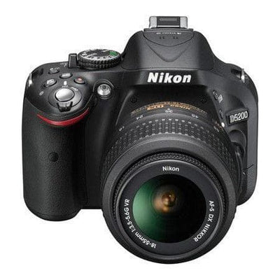 SLR D5200 - Preto + Nikon AF-X DX Nikkor 18-55mm f/3.5-5.6GVR f/3.5-5.6