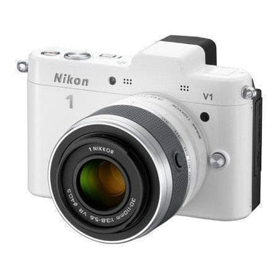 1 V1 - Branco + Nikon Híbrida - Nikon 1 V1 Branco + Nikkor 1 10-30mm f/3.8-5.6