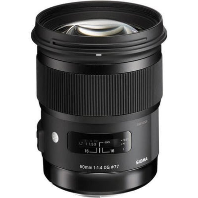 Sigma Nikon F 50mm f/1.4 Lentes