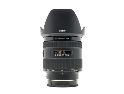 Sony DT 16-50mm f/2.8 SSM - Montagem Sony A