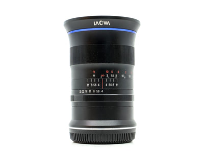 Laowa 17mm f/4 GFX Zero-D - Montagem Fujifilm GFX