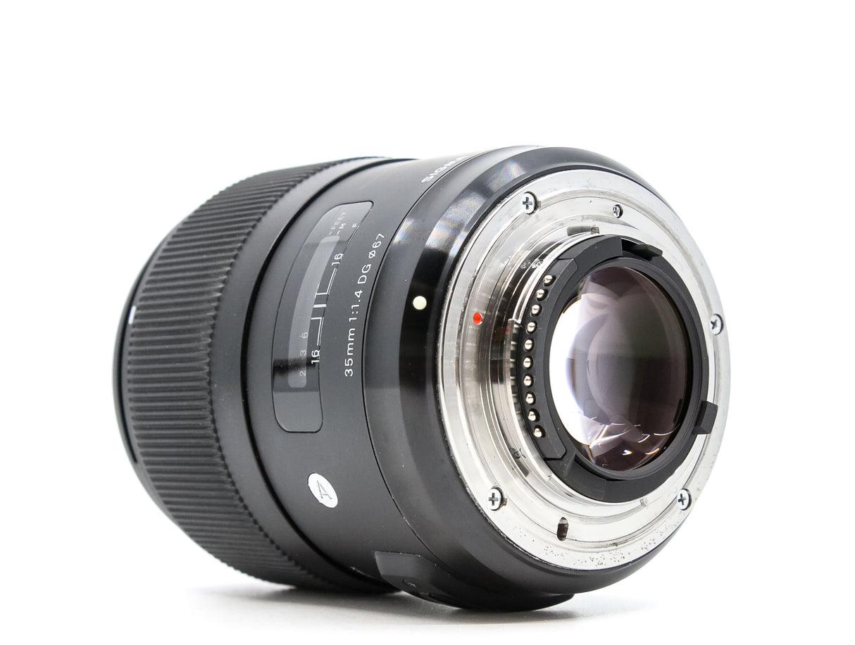 Sigma 35mm F 1 4 Dg Hsm Art Nikon Fit - segunda mano - excelente estado - detalle 4 de 4 - SKU 3794328 - Camera Market