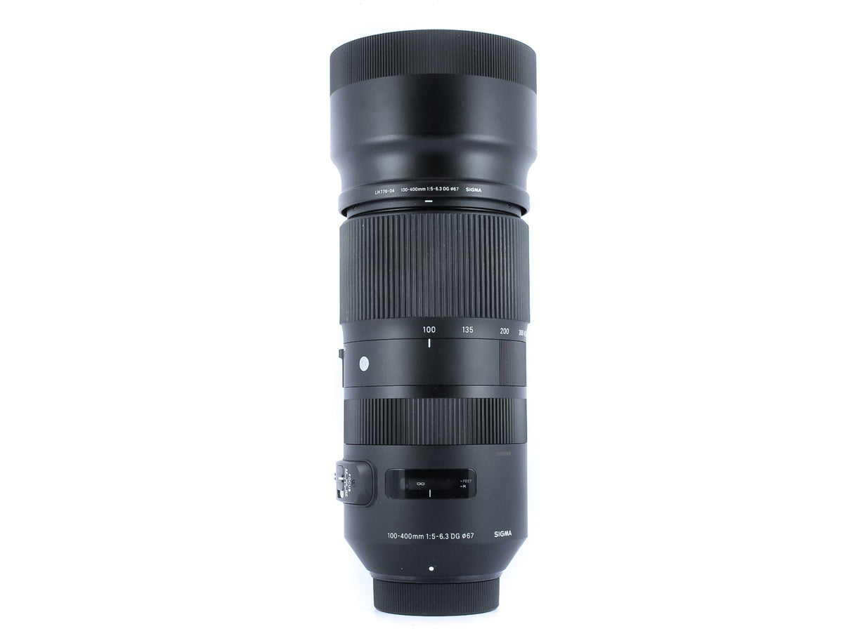 Sigma 100-400mm f/5-6.3 DG OS HSM Contemporary - Nikon Fit - segunda mano - excelente estado - detalle 5 de 5 - SKU 3719198 -
