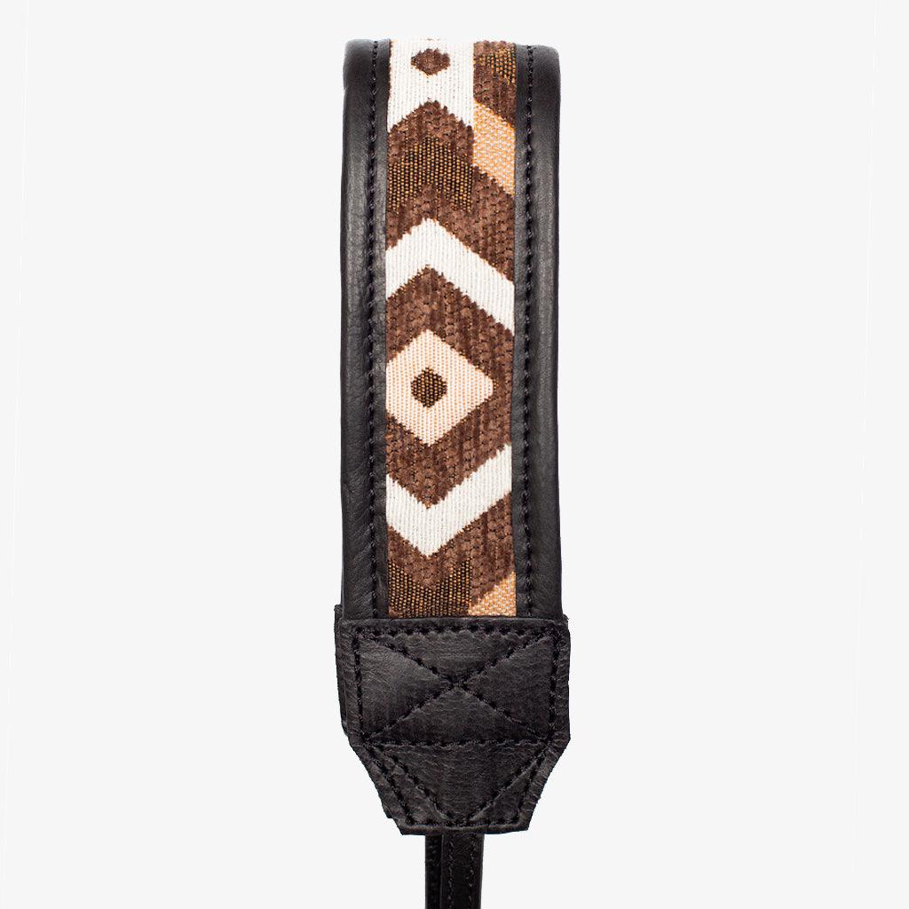 Limited Edition - Jaipur #116 - Fabric & Leather camera strap