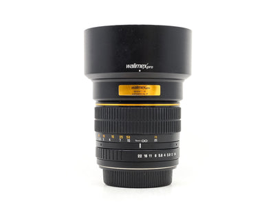 Walimex Pro 85mm f/1.4 IF - Montagem Canon EF