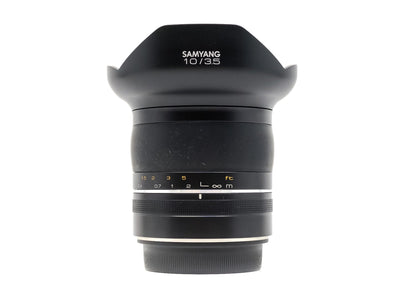 Samyang 10mm f/3.5 XP - Montagem Canon EF