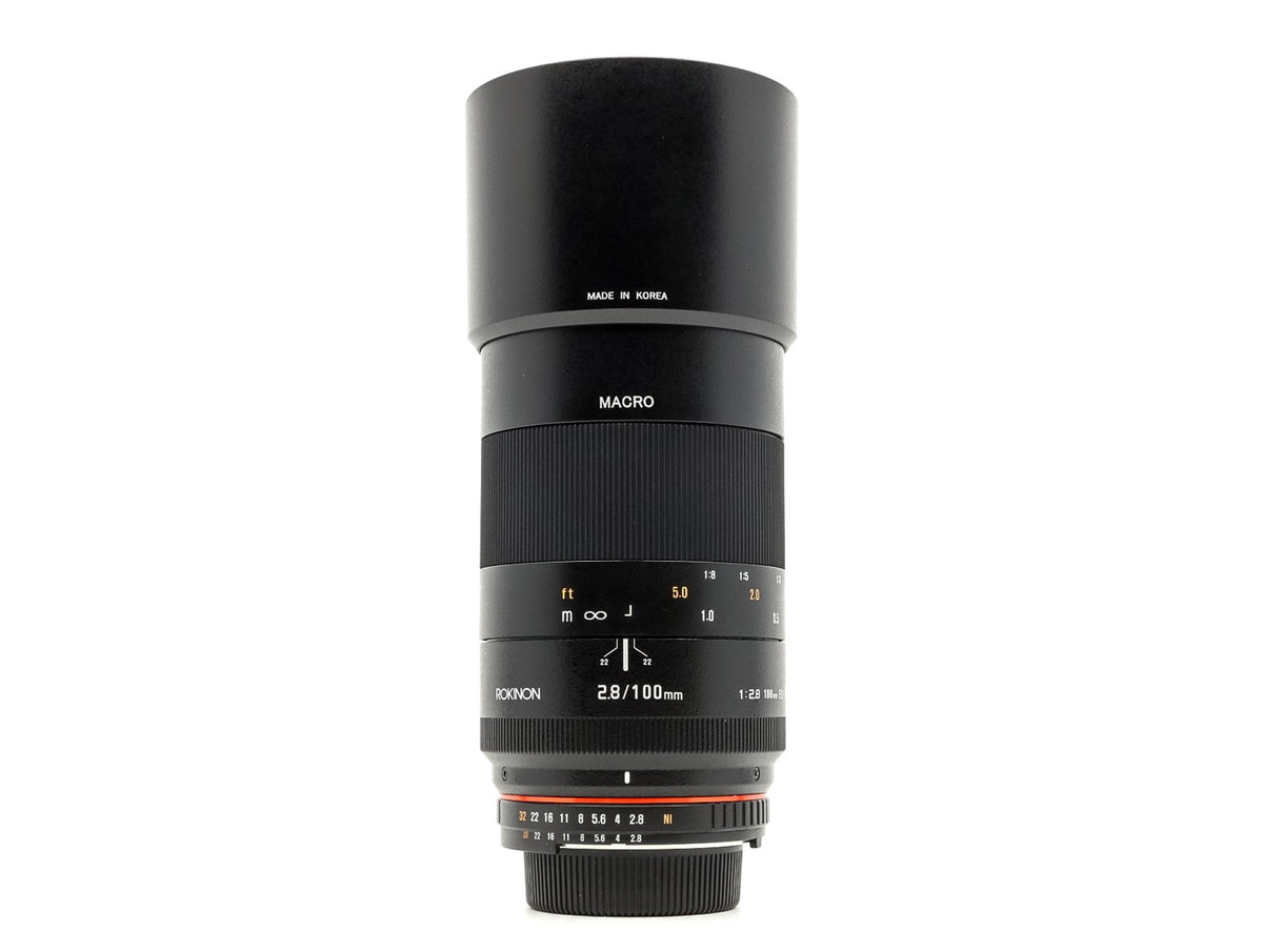Rokinon 100mm f/2.8 ED UMC Macro - Nikon Fit · imagem principal
