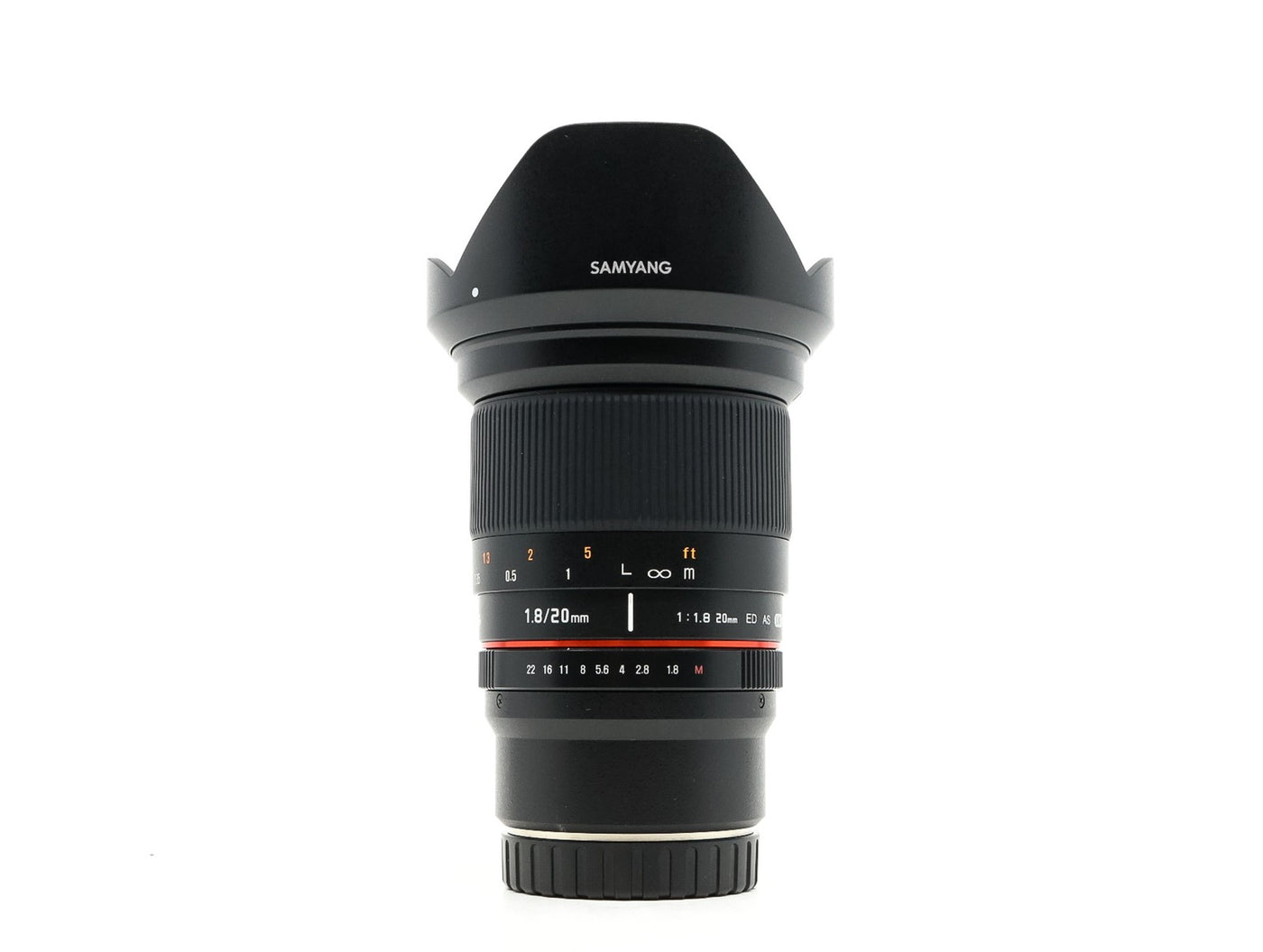 Samyang 20mm f/1.8 ED AS IF UMC - Canon EF-M Fit · imagem principal