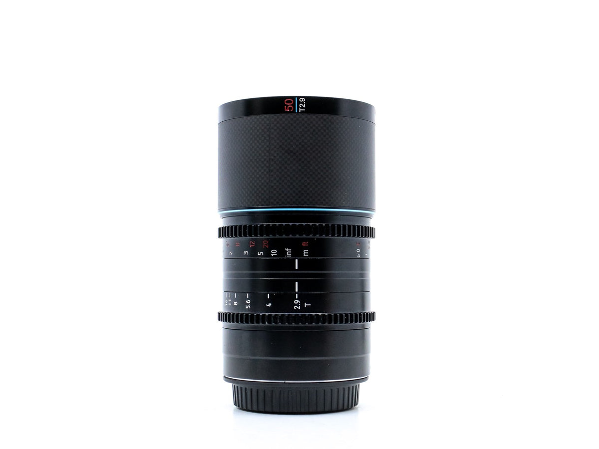 Sirui Saturn 50mm T2.9 1.6x Anamorphic [Blue Flare] - Sony FE Fit · imagem principal