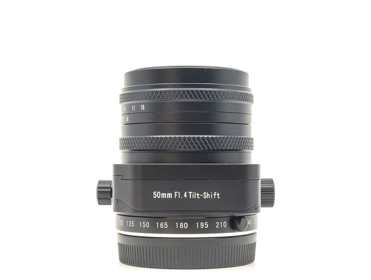 7Artisans 50mm f/1.4 Tilt-Shift - Sony E Fit · imagem principal