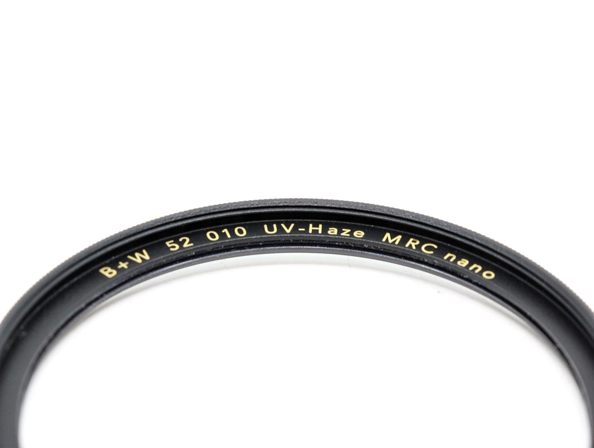 B+W 52mm XS-Pro UV Haze MRC-Nano 010M Filter · imagem principal