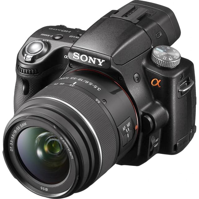 SLT-A35 SLR - Black + Sony DT 18-55mm f/3.5-5.6 SAM f/3.5-5.6 · imagen principal