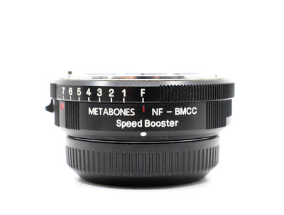 Metabones Nikon G para BMPCC Speed Booster