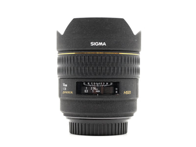 Sigma 14mm f/2.8 EX HSM Asférica - Montagem Canon EF