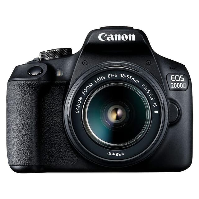 EOS 2000D SLR - Black + Canon Canon EF-S 18-55mm f/4-5.6 IS STM f/4-5.6 · imagen principal