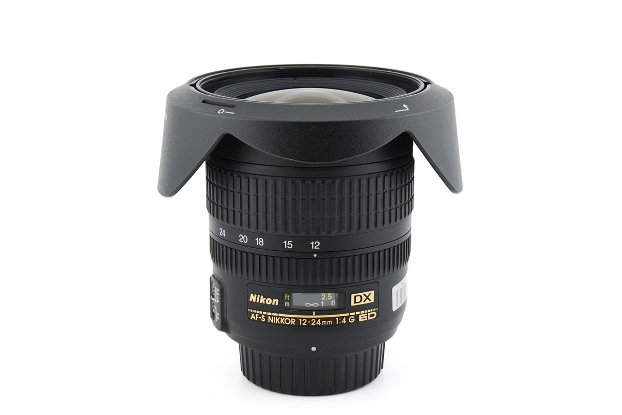 Nikon 12-24mm f4 G ED AF-S Nikkor - (Reacondicionada)