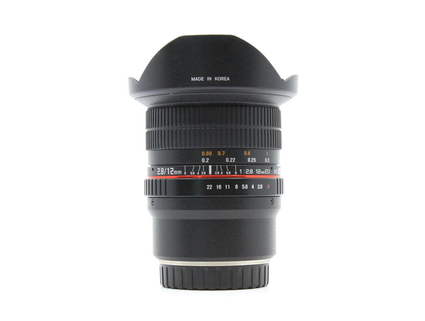 Samyang 12mm f/2.8 ED AS NCS Fisheye - Montagem Fujifilm X · imagem principal