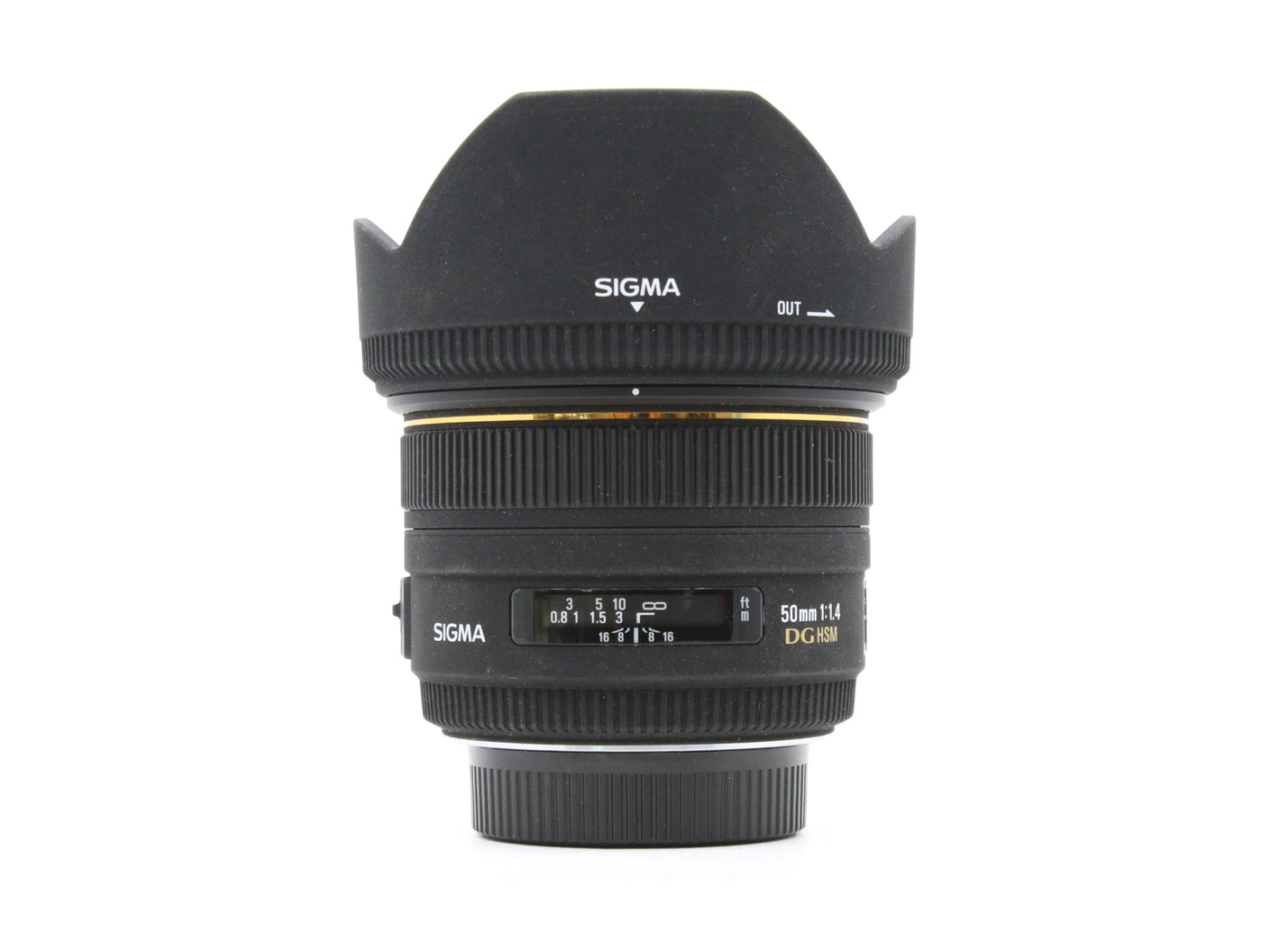 Sigma 50mm f/1.4 EX DG HSM - Nikon Fit  · main image