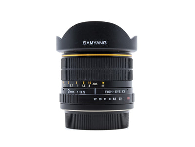 Samyang 8mm f/2.8 UMC Fisheye II - Montagem Canon EF-M