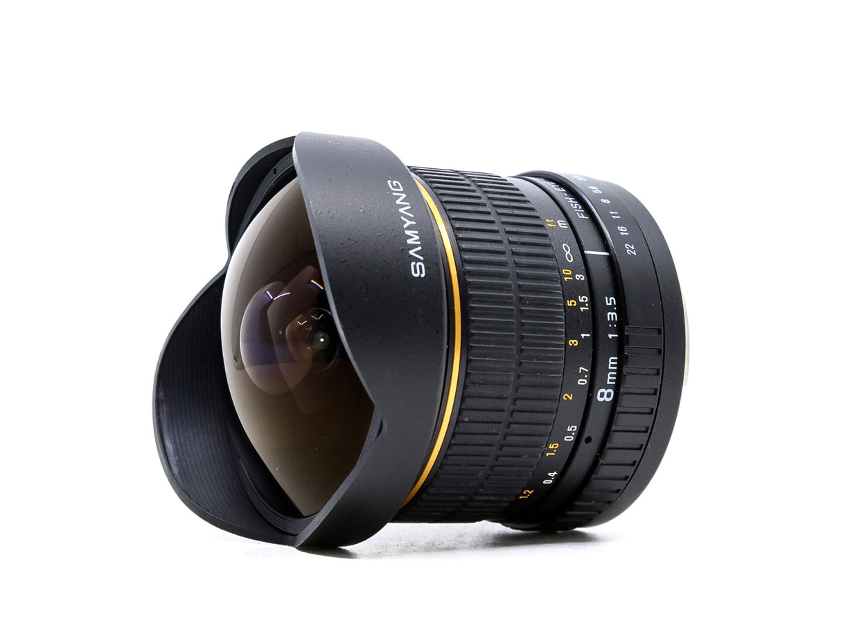 Samyang 8mm f/2.8 UMC Fisheye II - Canon EF-M fit