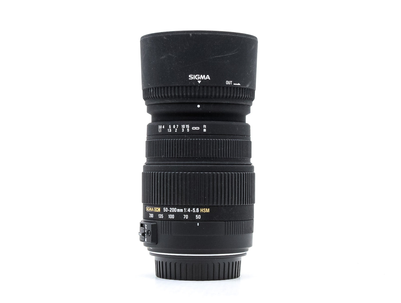 Sigma 50-200mm f/4-5.6 DC OS HSM - Canon EF-S Fit  · main image