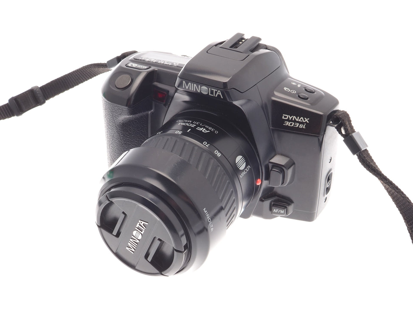 Minolta Dynax 303Si + 35-80mm f4-5.6 AF Zoom + Para-sol para Lente 35-80mm f4-5.6 · main image