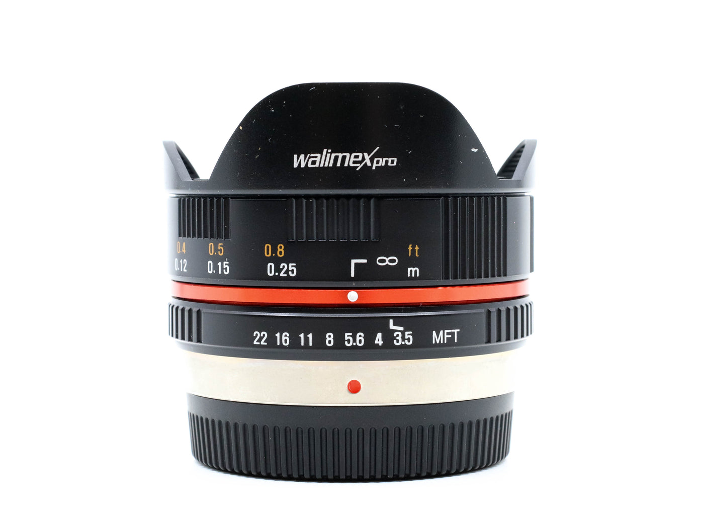 Walimex Pro 7.5mm f/3.5 Olho de Peixe - Montagem Micro Quatro Terços · imagem principal