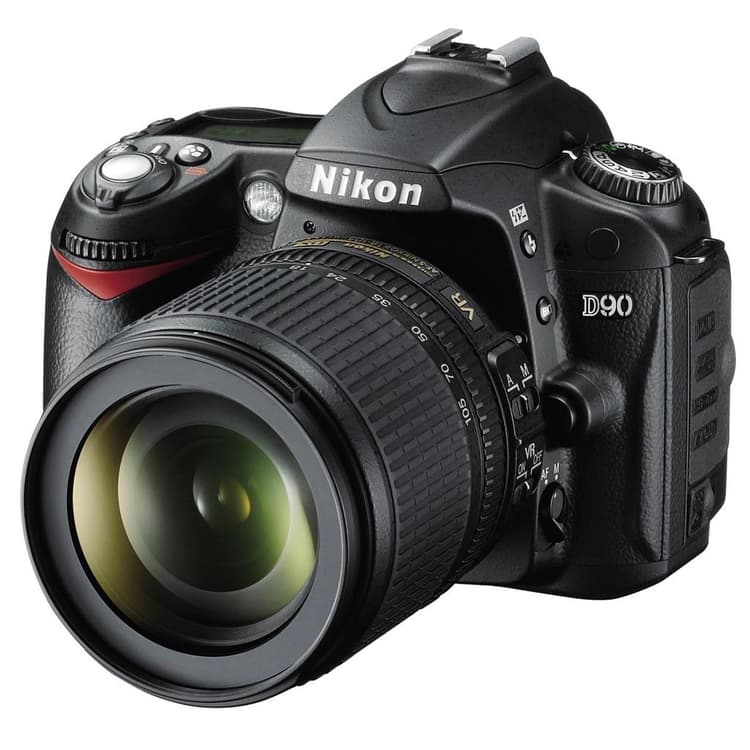 D90 SLR - Preto + Nikon Nikon Nikkor 18-70 mm f/3.5-4.5G DX ED f/3.5-4.5G · imagem principal