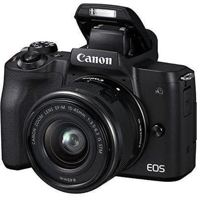 EOS M50 - Preto + Canon Canon EOS M50 + Canon Zoom Lens EF-M 15-45mm f/3.5-6.3 IS STM f/3.5-6.3