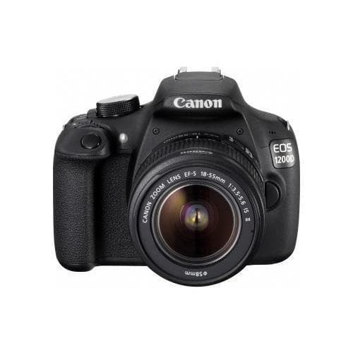 EOS 1200D SLR - Black + Canon Canon EF-S 18-55 mm f/3.5-5.6 IS II f/3.5-5.6 · imagen principal