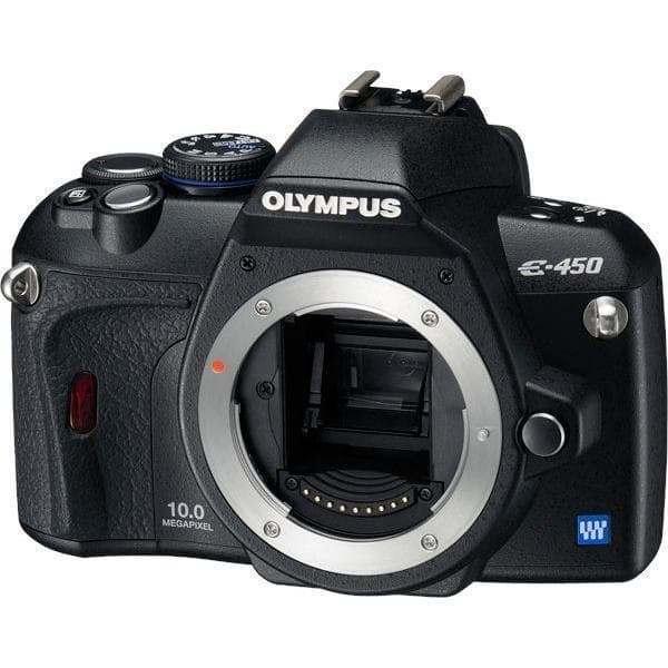 SLR E-450 - Preto + Olympus 14-42mm 1:3.5-5.6 ED f/3.5 · imagem principal