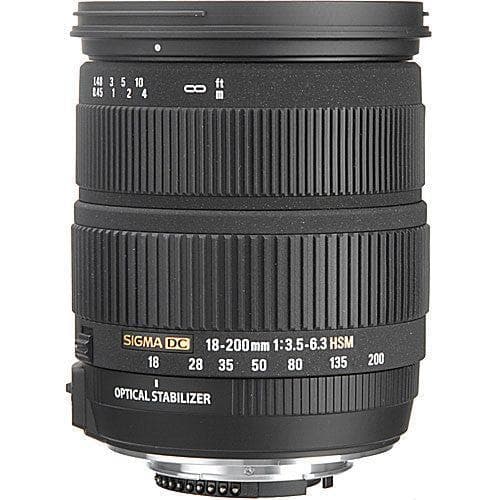 Sigma Nikon EF 18-200mm f/3.5-6.3 Lenses · imagen principal