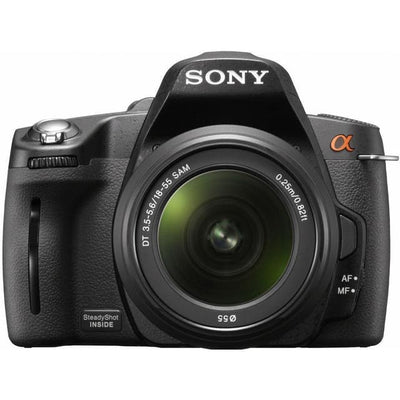 Réflex Alpha DSLR-A290 - Preto + Sony DT 18-55mm f/3.5-5.6 SAM f/3.5-5.6