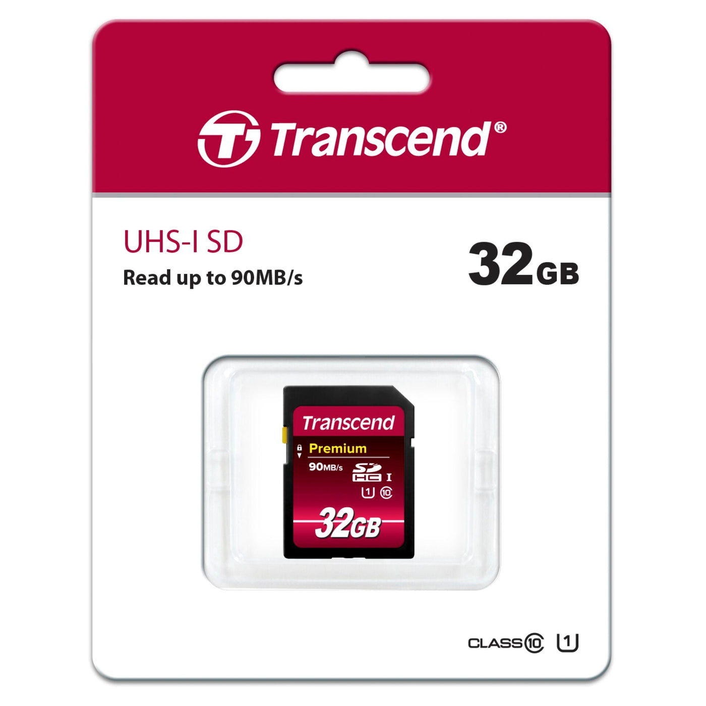 Transcend SDHC 32GB Classe 10 UHS-I 400x Premium · main image